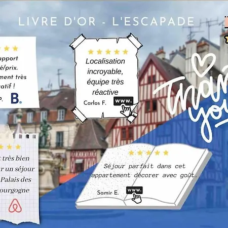 Ξενοδοχείο L'escapide - Classe 3 Etoiles - Hypercentre - Spacieux - Rent Immo